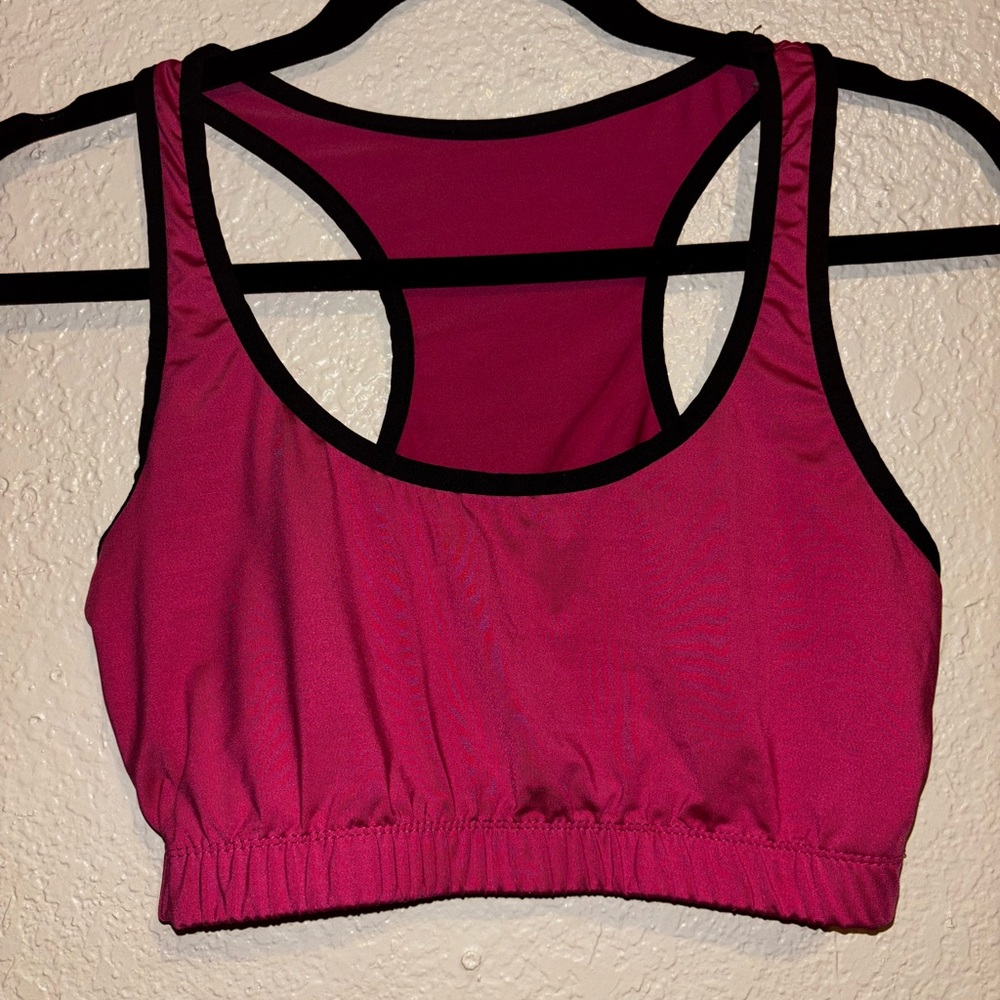 Women's Pink Sports Bra